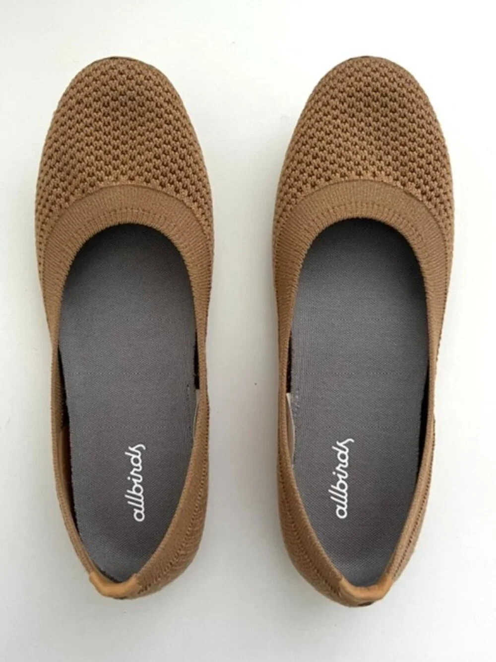 Allbirds Tree Breezer Ballet Flat in Tan | Size 6